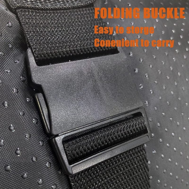 Elevated Dog Bed 35.4 X 23.6 Inch Red - Waterproof 1200D Oxford Fabric Foldable Pet Bed With Non-slip Bottom For Outdoor Camping Hiking Travel Indoor Small Medium Large Pets - Image 4