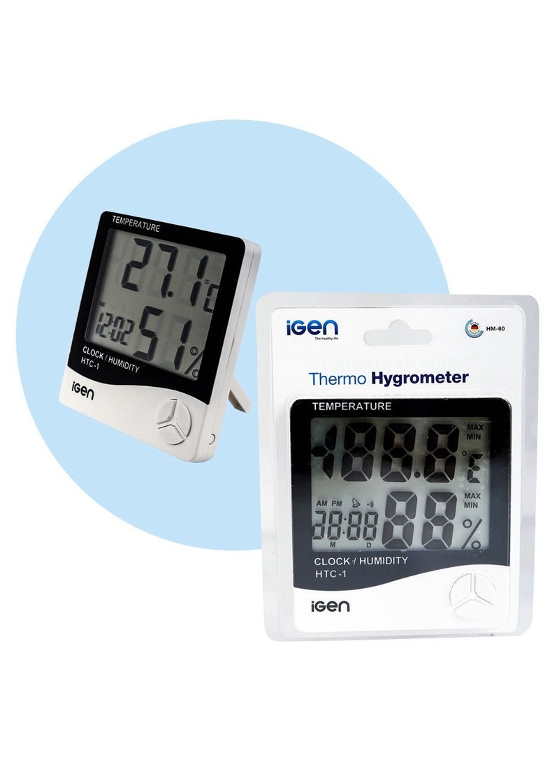 iGen Hygrometer Indoor & Outdoor Temperature