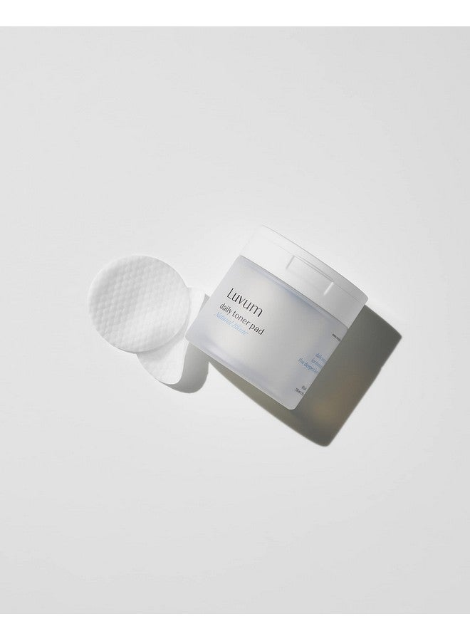 LUVUM Hyaluronic Acid Witch Hazel Toner Pad Soothing & Hydrating For Sensitive Skin Mild Exfoliation With Dualtextured Pads Balanced Ph 5.5 Formula Korean Skin Care 60 Pads - Image 4