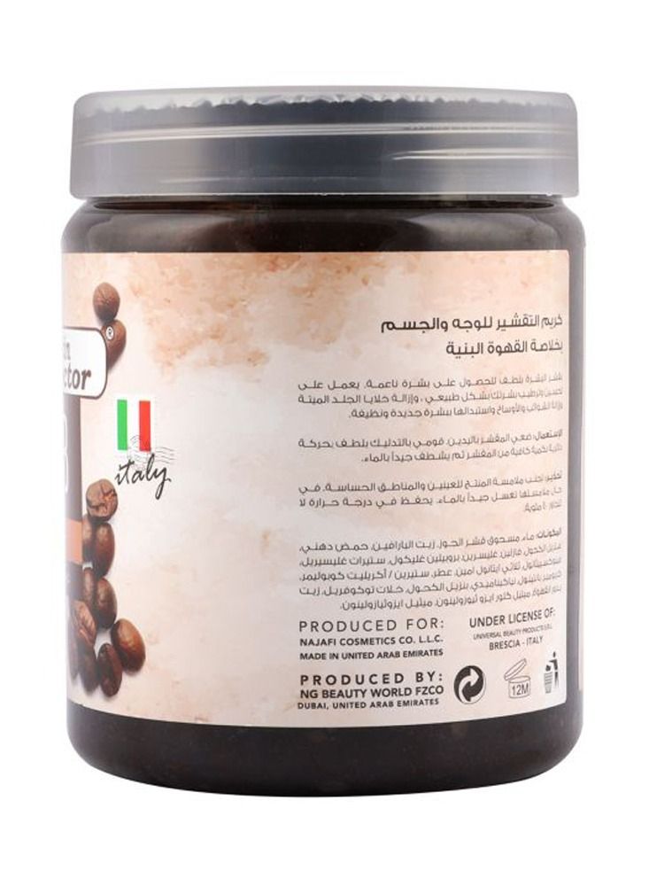 سكين دكتور فرك الوجه والجسم مع القهوة البنية 1000ml - Image 2
