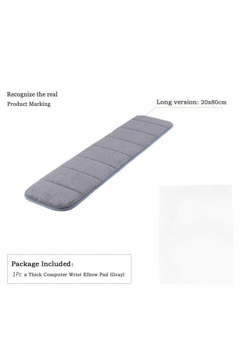 Barakah Keyboard Wrist Rest Gaming Memory Foam Hand Palm Rest Wrist Rest Support for Office Computer Laptop Mac Typing and Wrist Pain Relief and Repair - Image 2