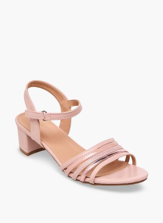 Flora Bella By Shoexpress Girls Strappy Block Heel Sandals - Image 2