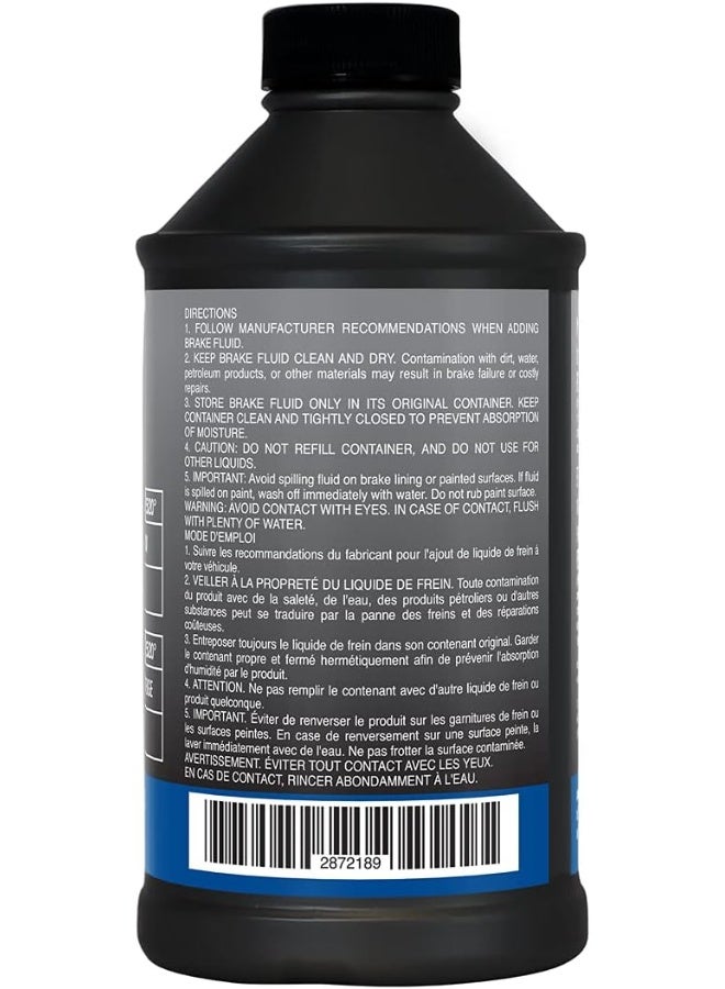 Polaris Polaris DOT 4 Brake Fluid, 12 Oz, Part 2872189  - Image 3