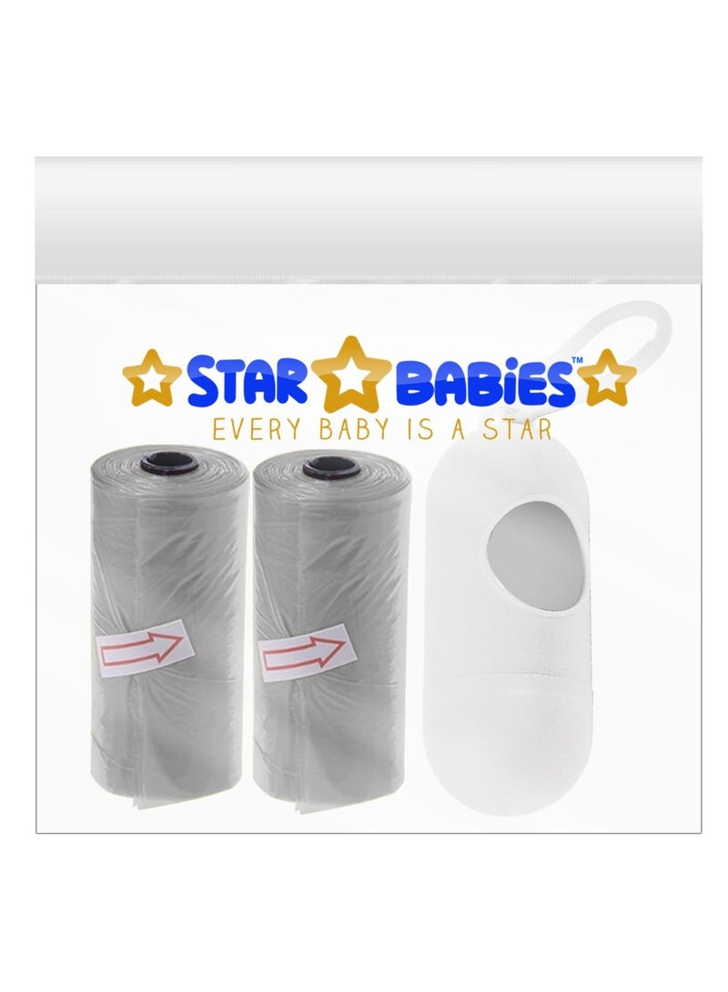 ستار بيبيز حقيبة معطرة من ستار بيبيز ، قطعتان - رمادي ، مع موزع - Image 2