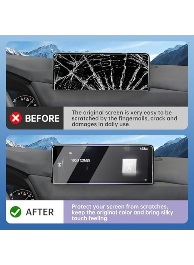 2025 Mazda CX5 CX8 CX9 10.25 Inch Nano Plastic Touchscreen Protector 2PCS - Image 3