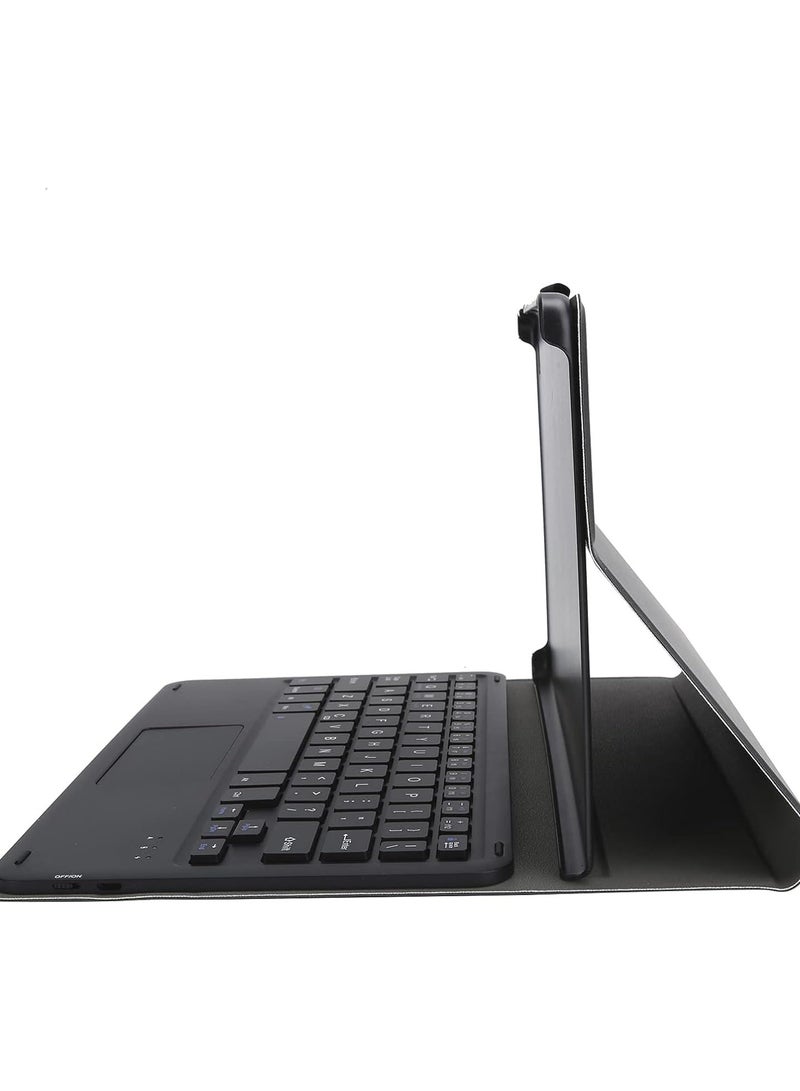 GGOOT Tablet Bluetooth Keyboard with Touchpad, Detachable, with PU Leather Case, for Samsung Galaxy Tab A7 T500/T505 10.4in(black)  - Image 5
