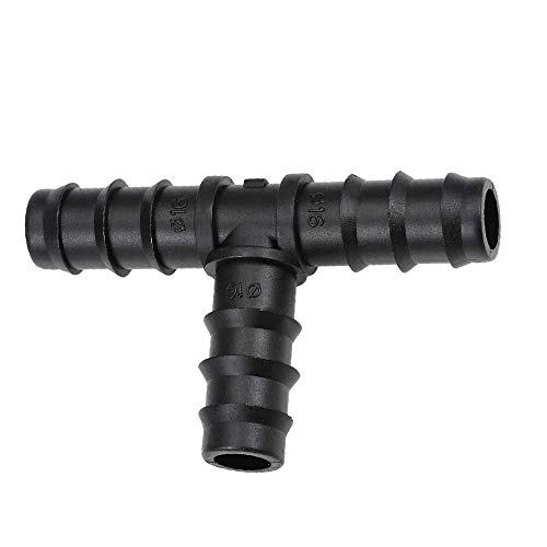 Pinolex® Drip Irrigation Online Lateral Tee Connectors 16mm Blank Tubing Accessories (50 PCS) - Image 3