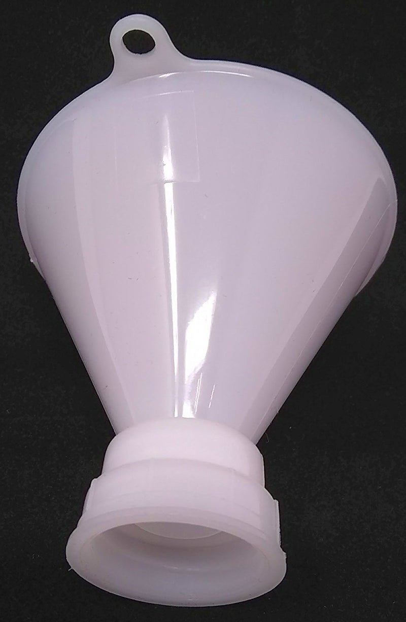 Earth's Essentials Four Pack of Refillable 8 Oz. HDPE Plastic Pump Bottles with Patented Screw On Funnel-Great for Dispensing Lotions, Shampoos and Massage Oils. - Image 3