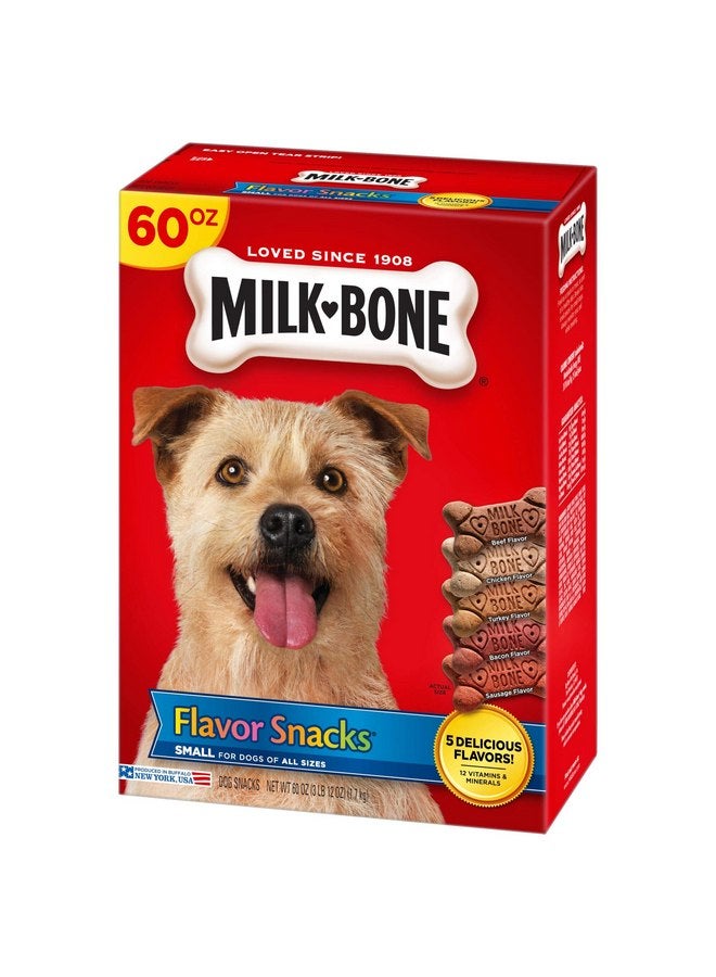 ميلك-بون وجبات خفيفة بنكهة عظام الحليب للكلاب، مكافآت صغيرة، 60 أونصة - Image 2