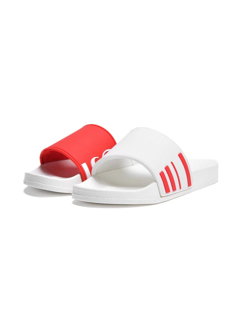Uji White Upper Padding slide slipper For kids - Image 1