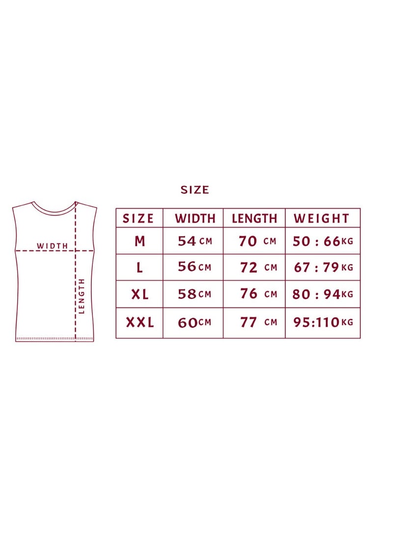 BURGUNDY NOT TODAY Sleeveless T-shirt  - Image 5