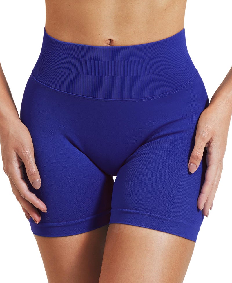 VOYJOY Women Workout Impact Shorts 2.5"/ 3.6"/ 4.5"/ 6" Scrunch Butt Lifting Gym Seamless Booty Biker Shorts - Image 4