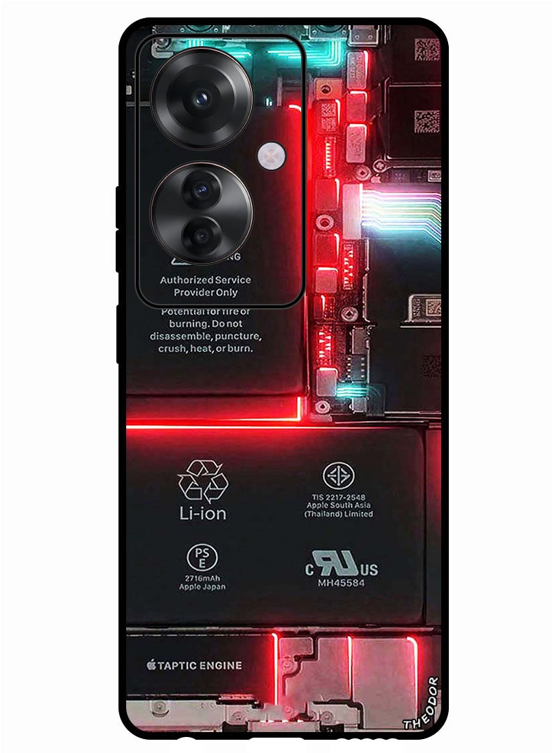 Theodor Protective Case Anti Scratch Shock Proof Bumper Cover For Oppo Reno 11F Mobile Board - Image 1