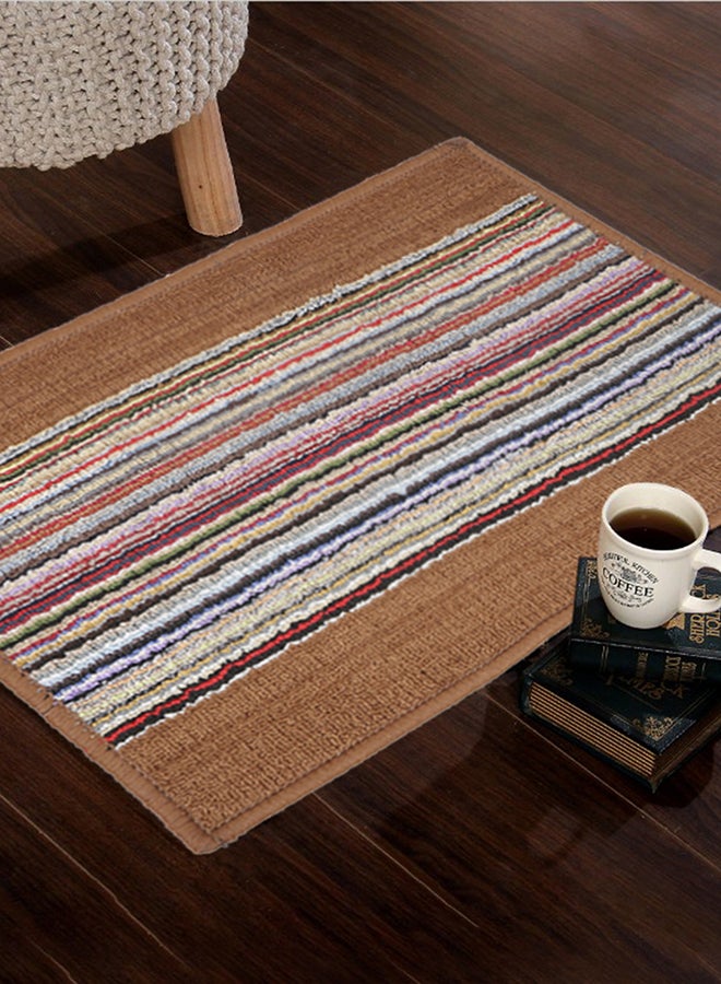 ستيتس Status Contract Anti Slip Front Magic Door Mat|(38x58cm) Living Room Rug for Entrance Door|Polypropylene Floor Mats for Home (Multi color) - Image 1