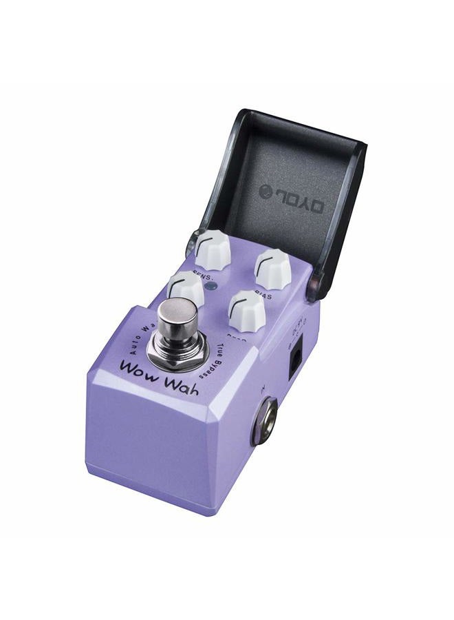 JOYO Auto Wah Wow Wah Mini Pedal for Electric Guitar Effects True Bypass Ironman Series JF-322 - Image 3