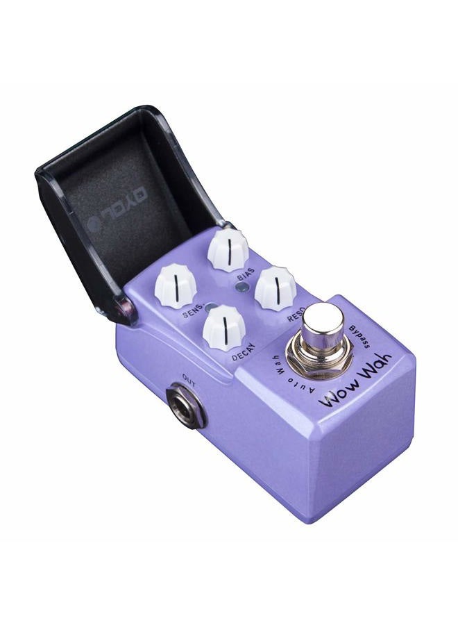 JOYO Auto Wah Wow Wah Mini Pedal for Electric Guitar Effects True Bypass Ironman Series JF-322 - Image 2