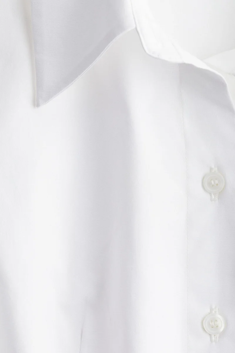 H&M Fitted cotton shirt