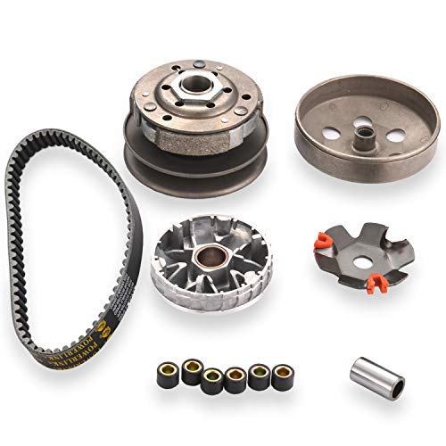 CLEO Gy6 50cc high performance clutch set，include clutch Assembly and Variator Assembly with 669 belt, fit for GY6 50cc Engine Scooter - Image 1