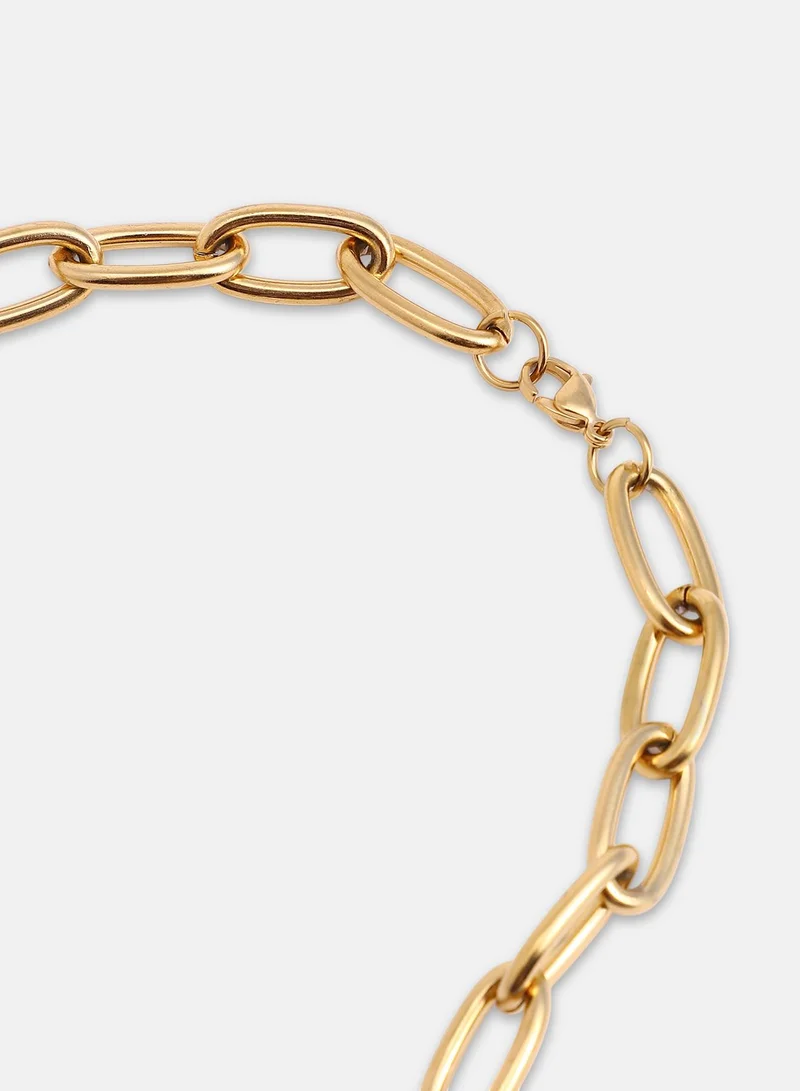 سوهي Women's The Collar Link Chain Necklace