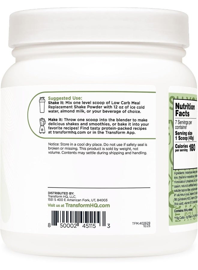 TransformHQ مسحوق مشروب استبدال الوجبات 7 حصص (نعناع شوكولاتة رقائق) - Image 3