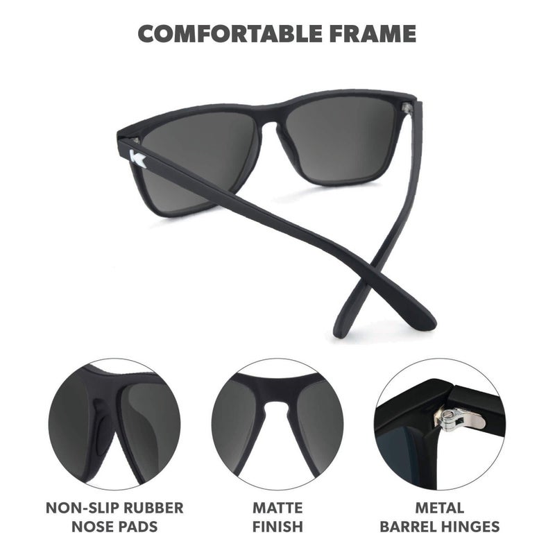 Knockaround Fast Lanes Sport Polarized Lightweight Sunglasses for Men & Women - UV400 Protection - Running - Image 3