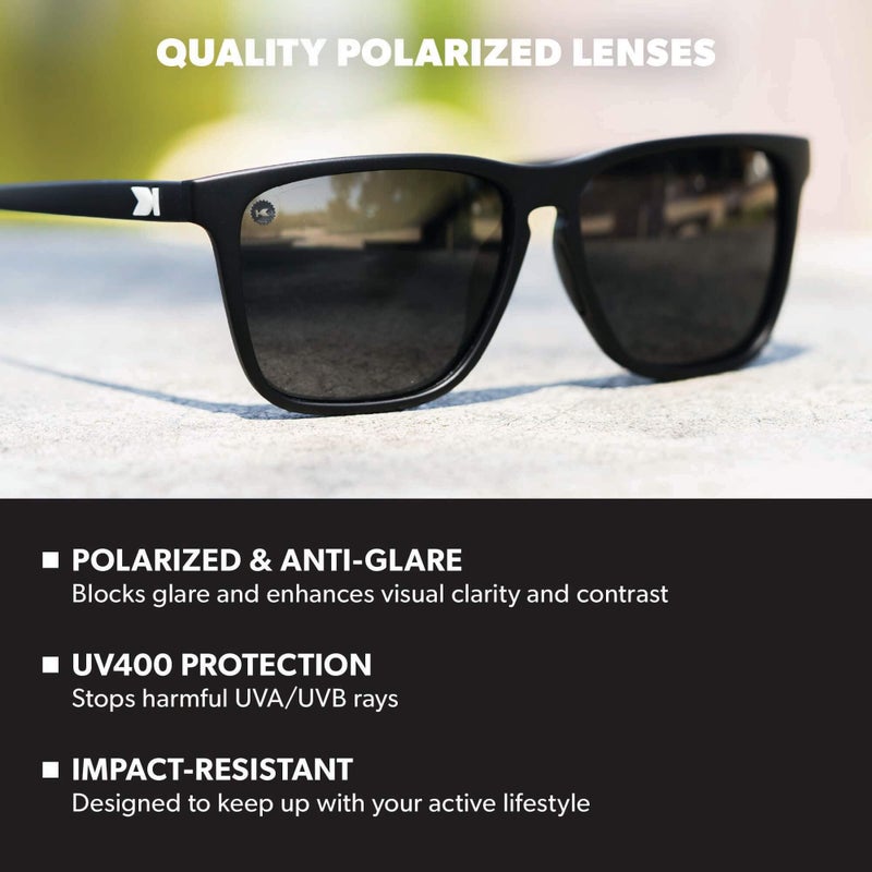Knockaround Fast Lanes Sport Polarized Lightweight Sunglasses for Men & Women - UV400 Protection - Running - Image 2