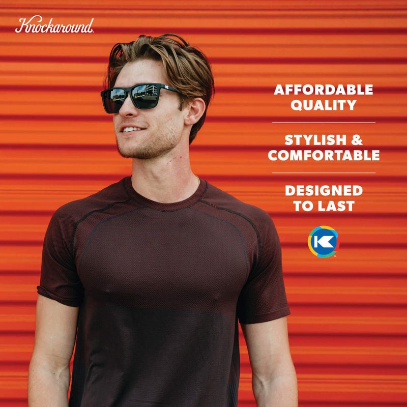 Knockaround Fast Lanes Sport Polarized Lightweight Sunglasses for Men & Women - UV400 Protection - Running - Image 5