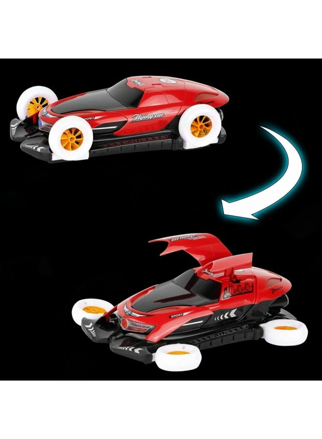 TOY GARDEN Battery Operated Transforming Car Toy for Kids | Bump and Go Action, Rotating 360°, Sound & Colorful Lights | Auto Shape-Changing Robot Vehicle for Boys & Girls - Image 4