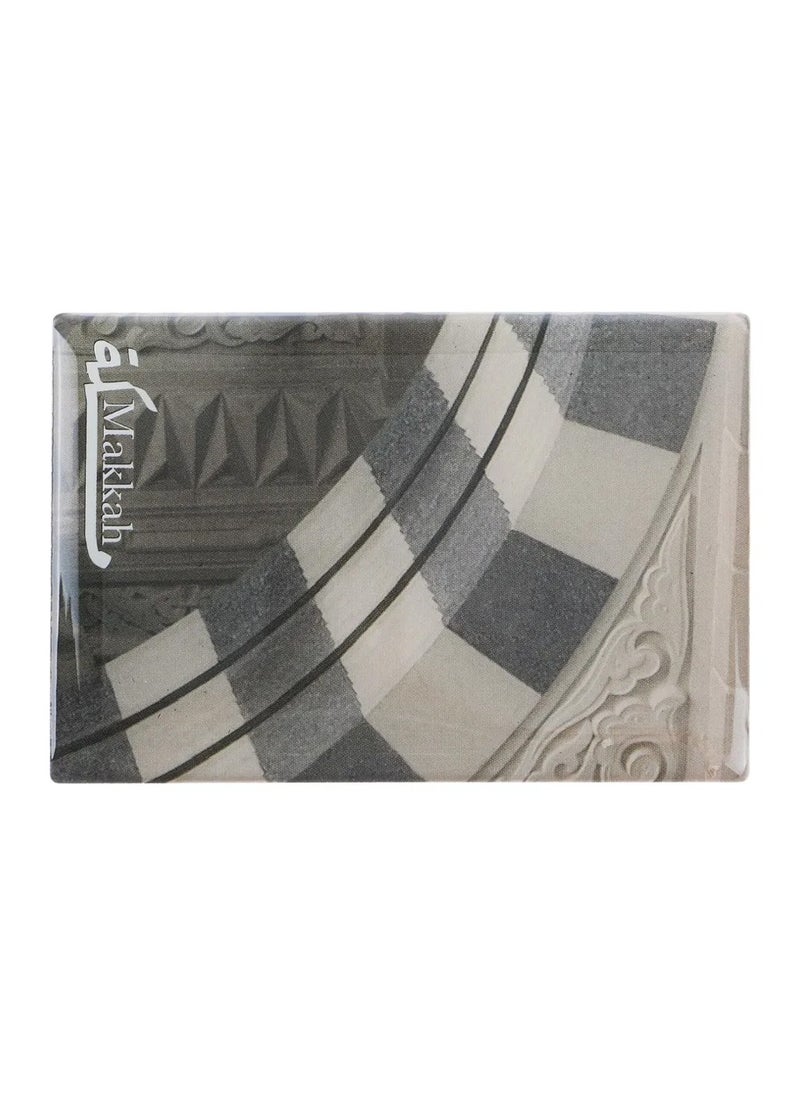 SHABABUNA x HNAK Fridge Magnet Makkah print from ShababunaXHnak a local brand - distinctive design to add a personal touch - made of high-quality materials to last a long time strong and durable - pctq-12  - Image 1