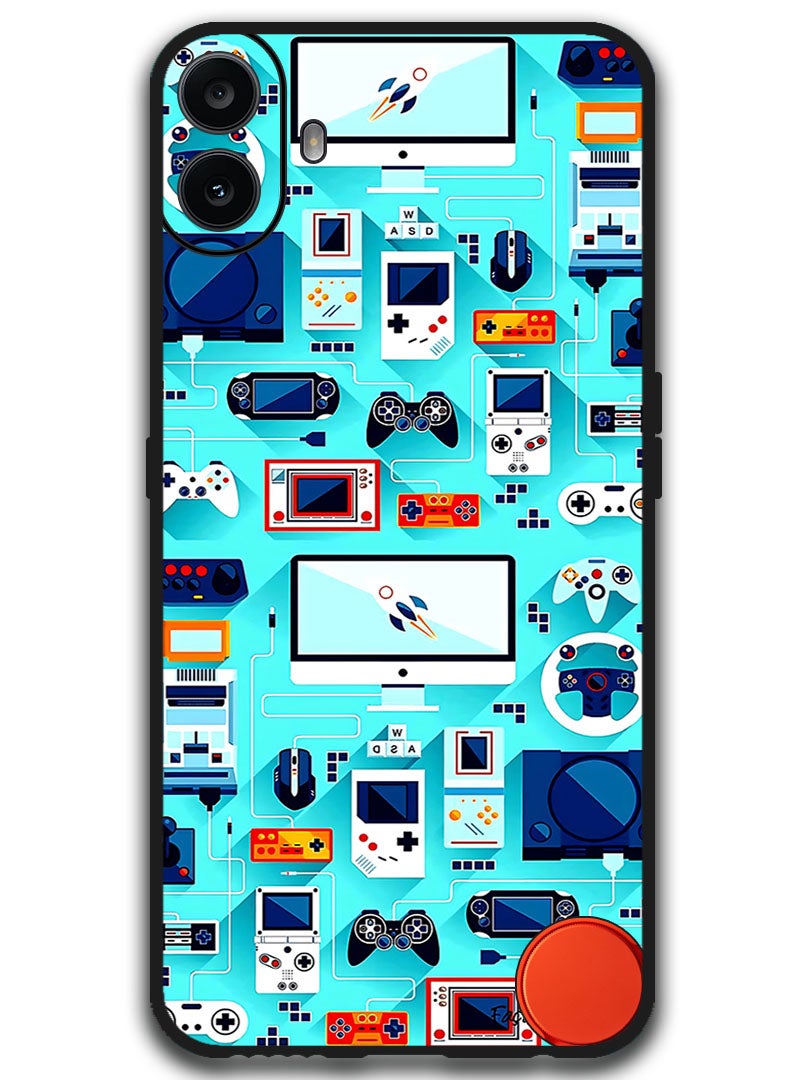 Theodor Protective Case Anti Scratch Shock Proof Bumper Cover For Nothing CMF Phone 1 Gaming Wallpaper - Image 1