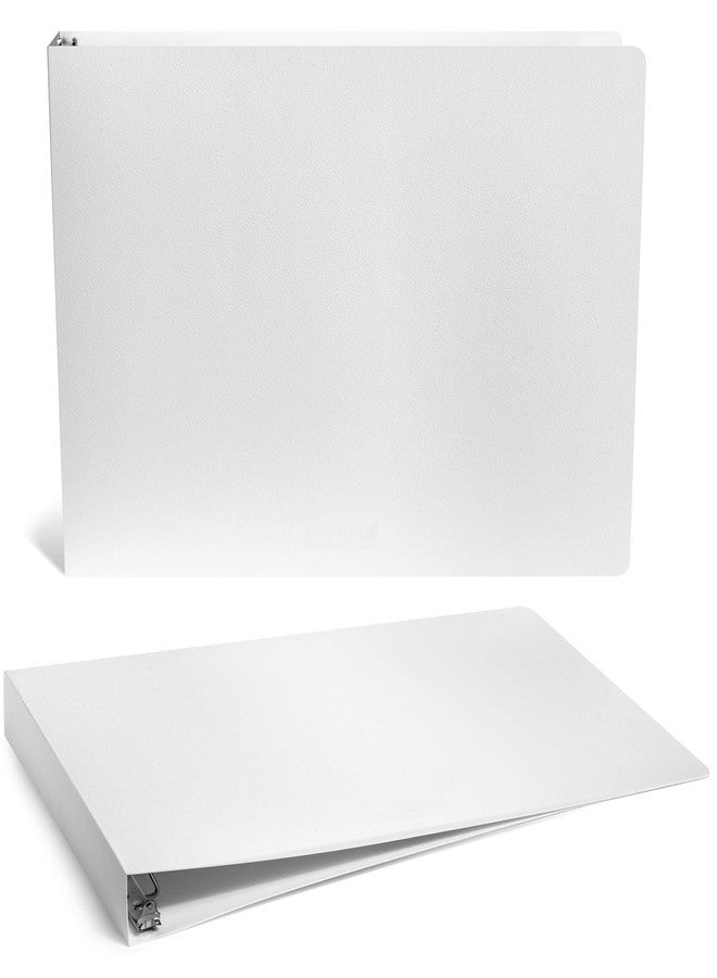 Ruby Paulina 11x17 1" White Poly Binder 2-Pack - Image 2