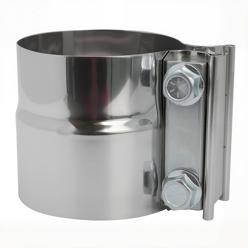 Roadformer 2.5" Lap Joint Exhaust Band Clamp - Preformed Stainless Steel for Exhaust Pipe Connection - Image 2