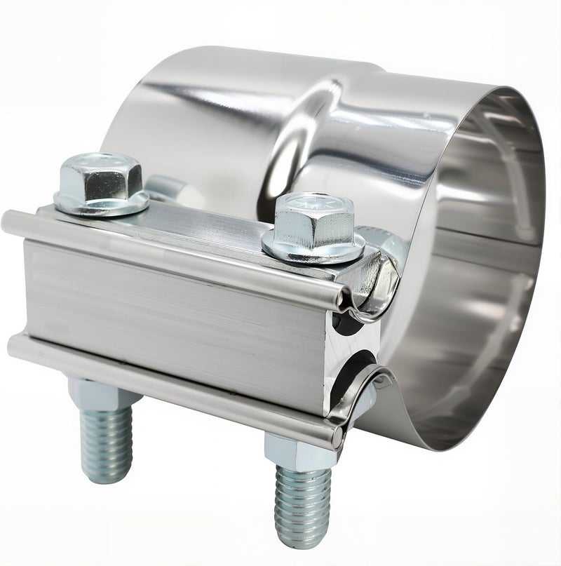 Roadformer 2.5" Lap Joint Exhaust Band Clamp - Preformed Stainless Steel for Exhaust Pipe Connection - Image 4