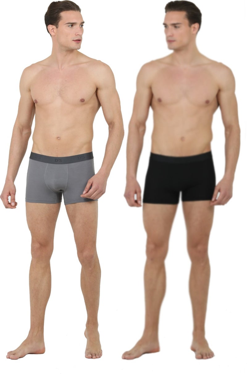 D'S DAMAT Boxer Set Black-Grey - Image 1