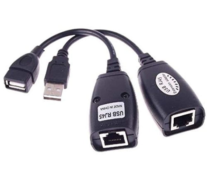 Generic USB CAT5/CAT5E/6 RJ45 LAN EXTENSION ADAPTER CABLE 150FT [C806]