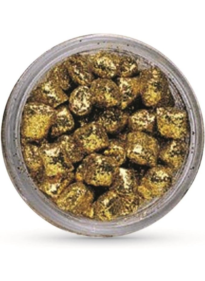 Berkley Berkley PowerBait Crappie Nibbles Dough Fishing Bait Gold Rush - Sparkle  - Image 1