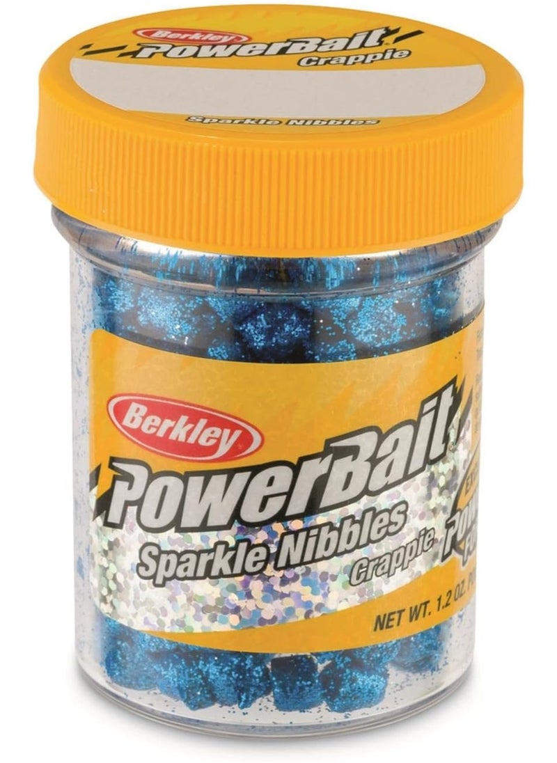Berkley Berkley PowerBait Crappie Nibbles Dough Fishing Bait Gold Rush - Sparkle  - Image 2