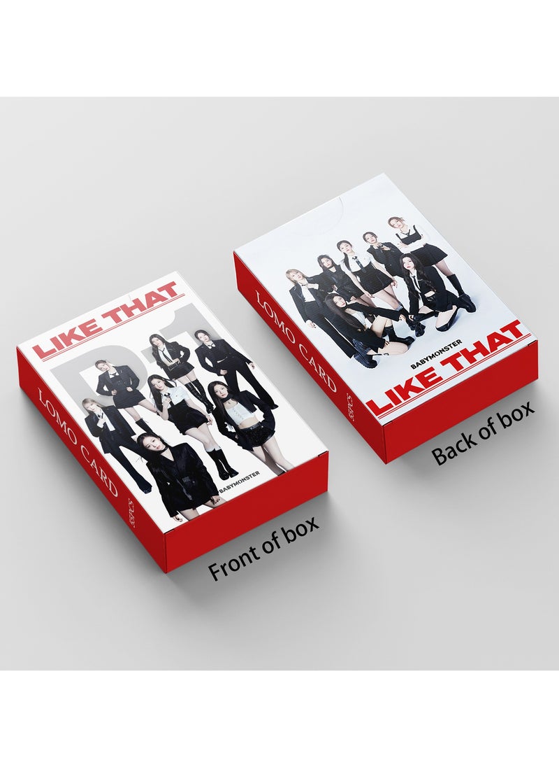 إيهوم - بطاقات بيبي مونستر الالبوم الجديد “Like That” صور لومو 55 قطعة - Image 1