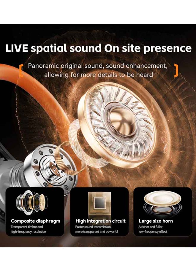 EXMY 2025 New 360° Rotating AI Translator Earbuds – 2-Way Translation, HD Sound, OWS for Sports & Travel - Image 3