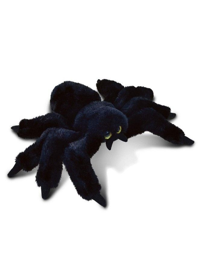 Puzzled - Dollibu Black Spider Super Soft Stuffed Animal Cute Realistic Stuffed Animals For Girls. Boys And Adults Animal Gifts Kids Spider Nursery Décor Cuddly Spider Plush Toys 8 Inches - Image 1