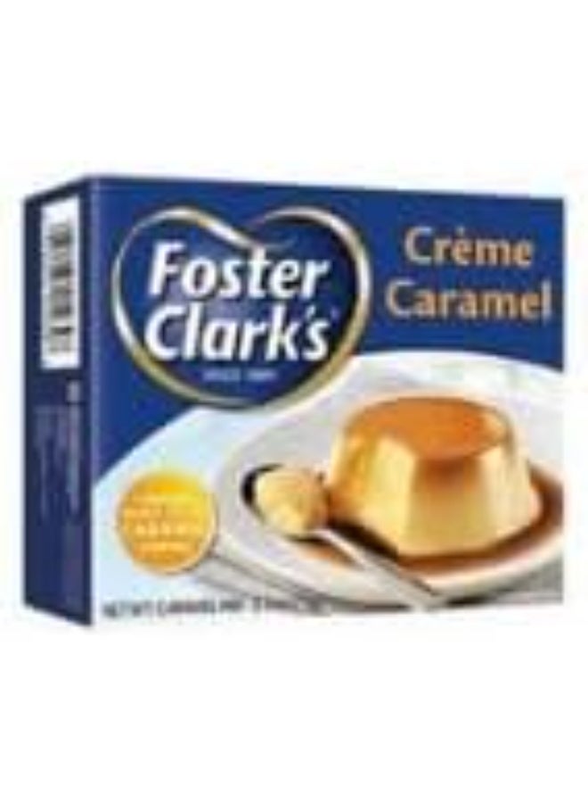 فوستر كلاركس حلوى كريم كراميل | خليط بودينغ الكراميل الكلاسيكي | ناعم وكريمي لجميع المناسبات | FLORKS CLARKS - Image 1