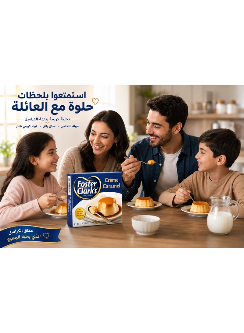 Foster Clark's Crème Caramel Dessert – Classic Soft Caramel Pudding Mix | Smooth & Creamy Sweet Treat for All Occasions | FLORKS CLARKS - Image 3