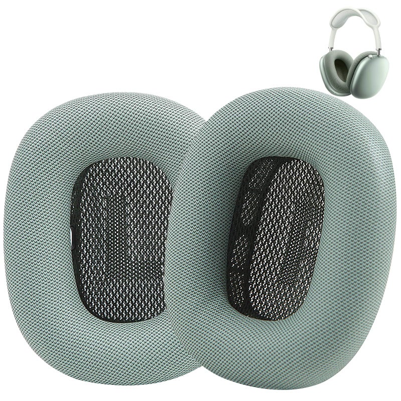 Earrock Ear Cushions Replacement for AirPods Max Headphones,Protein Leather Covered Earpads with Memory Foam and Magnet (Space Gray) - Image 1
