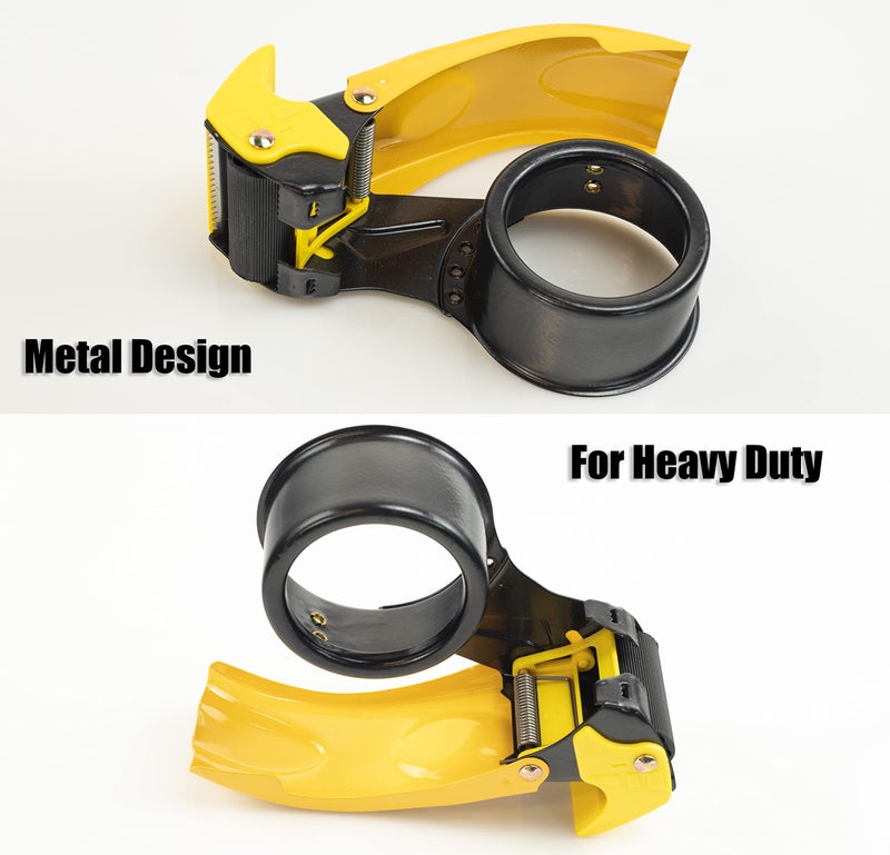 Prosun ã€Upgradedã€‘ PROSUN Blade Safety Pink Cover 2 Inch Professional Packing Tape Dispenser Packaging Metal Handheld Tape Gun Sealing Cutter TG11 - Image 4