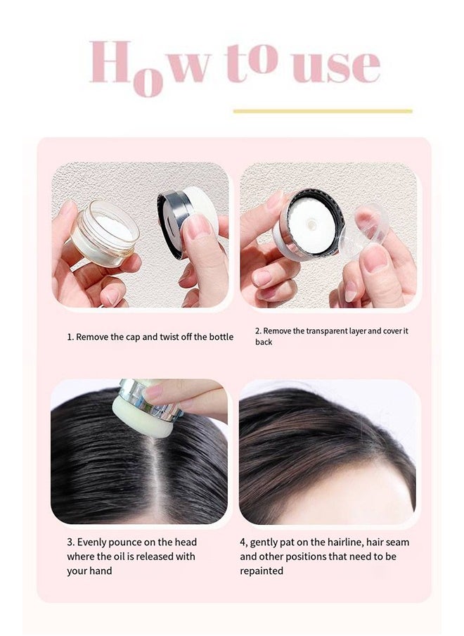 Novo - Flutty refreshing -Hair Styling Powder, Oil-Control Easy to Apply Lightweight Texturizing Matte Finish Strong Hold Hair Volume Powder, Create Natural Look for Unisex - Image 1