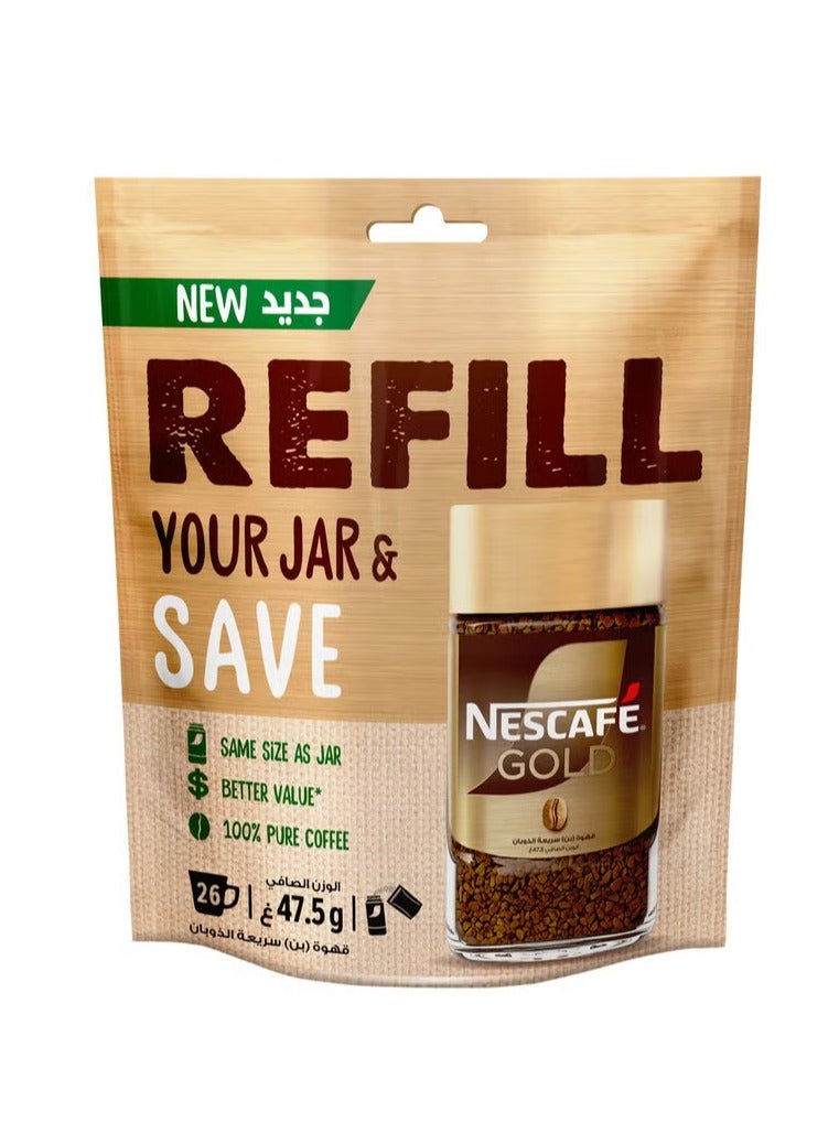 Gold Refill Pouch 47.5grams Single