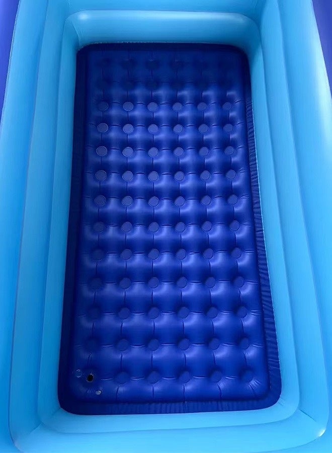 150X105X50CM Swimming Pool For Kids  Inflatable Elastic Base,Inflatable Kiddie Pool Fun Outdoor Water Toys for Girls Boys - Image 4