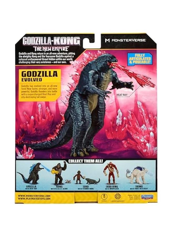 null - x Kong 6  Evolved (w/Heat Ray) by Playmates Toys - Image 1
