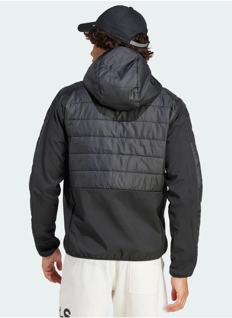 Adidas Essential 3 Stripes Hybrid Jacket