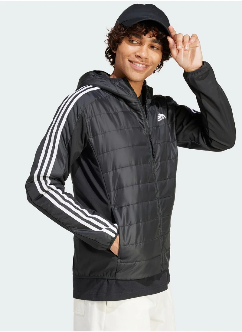 Adidas Essential 3 Stripes Hybrid Jacket